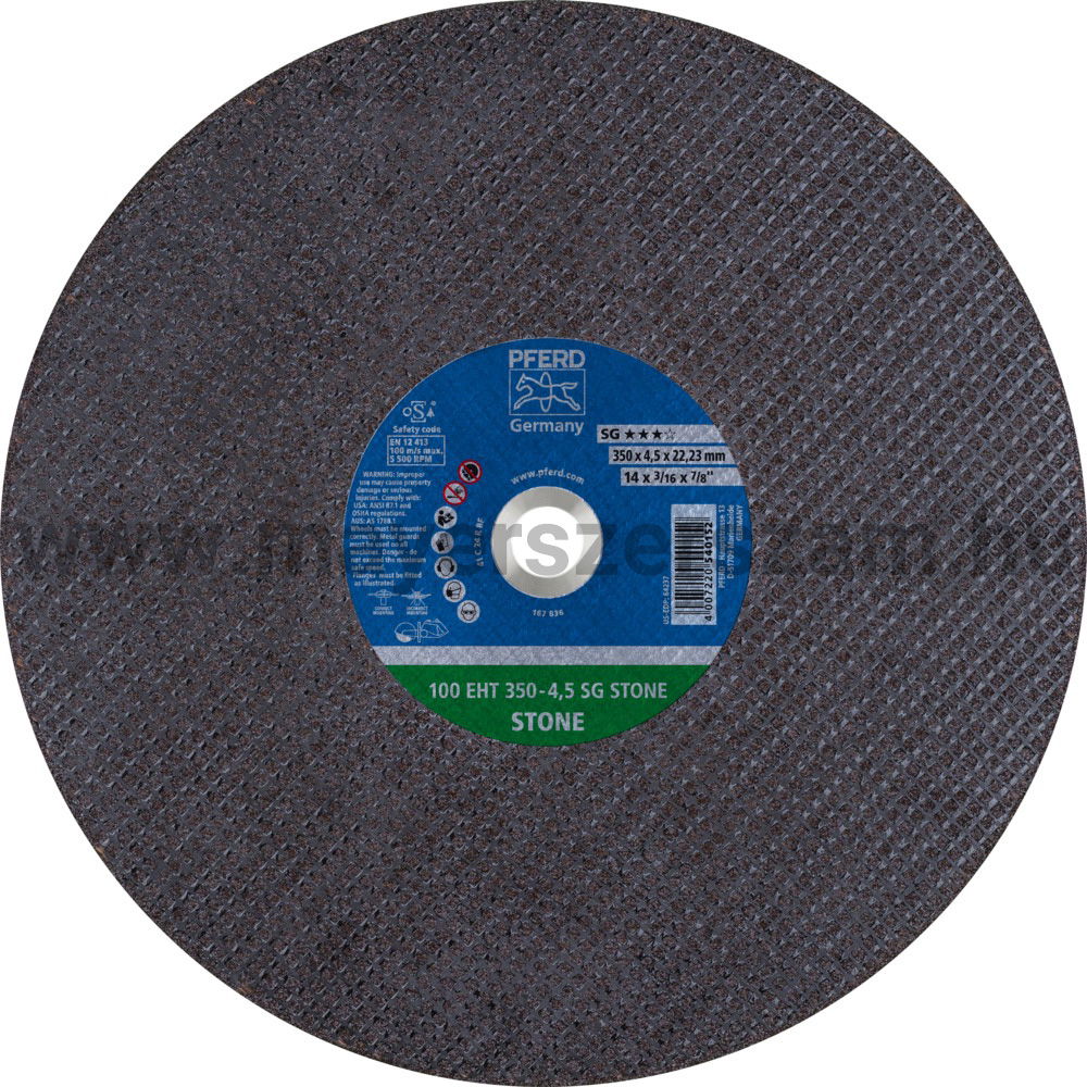 VÁGÓKORONG 100 EHT 350-4,5 SG STONE/22,2 termék fő termékképe
