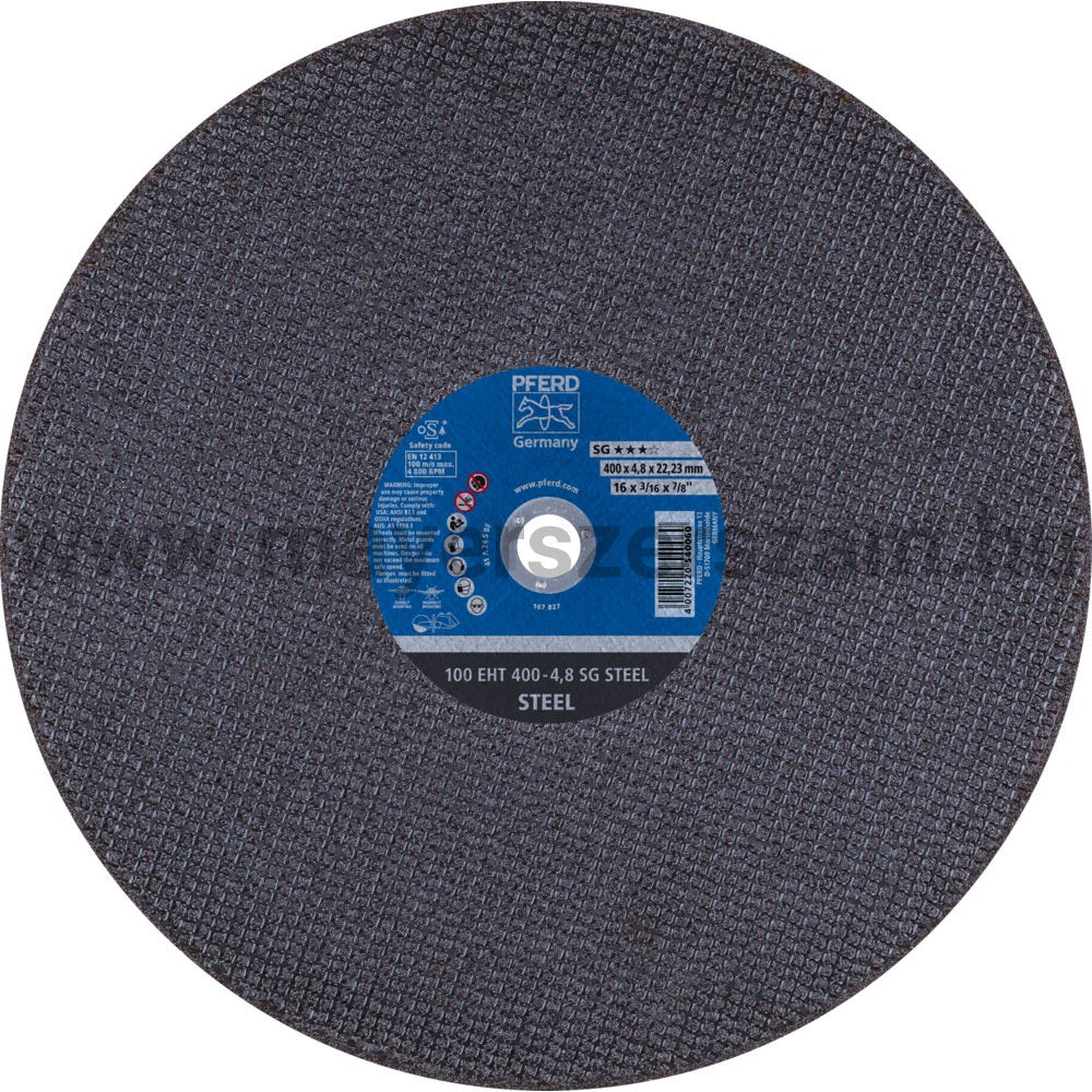 VÁGÓKORONG 100 EHT 400-4,8 SG STEEL/22,2 termék fő termékképe