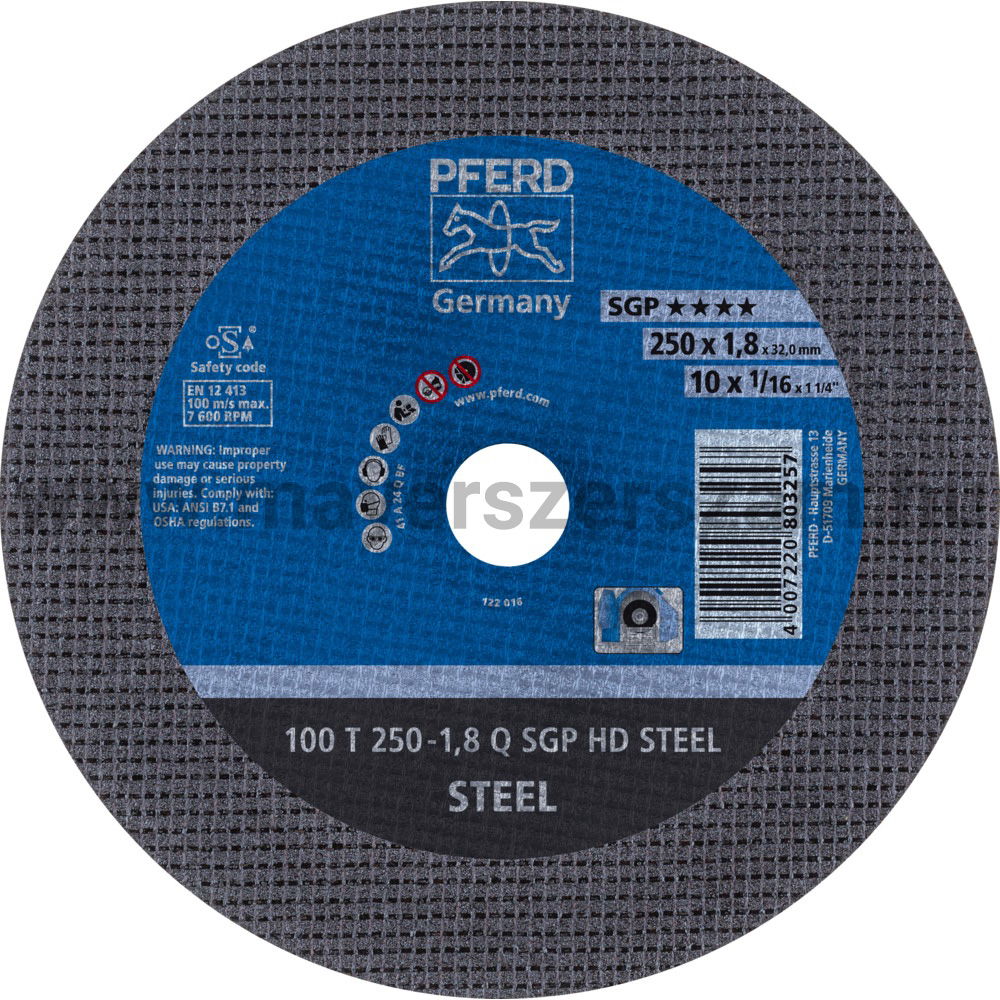 100 T 250-1,8 Q SGP HD STEEL/32,0 termék fő termékképe