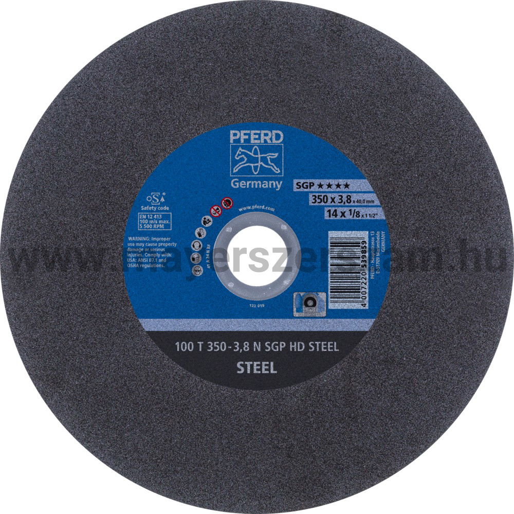 100 T 350-3,8 N SGP HD STEEL/40,0 termék fő termékképe