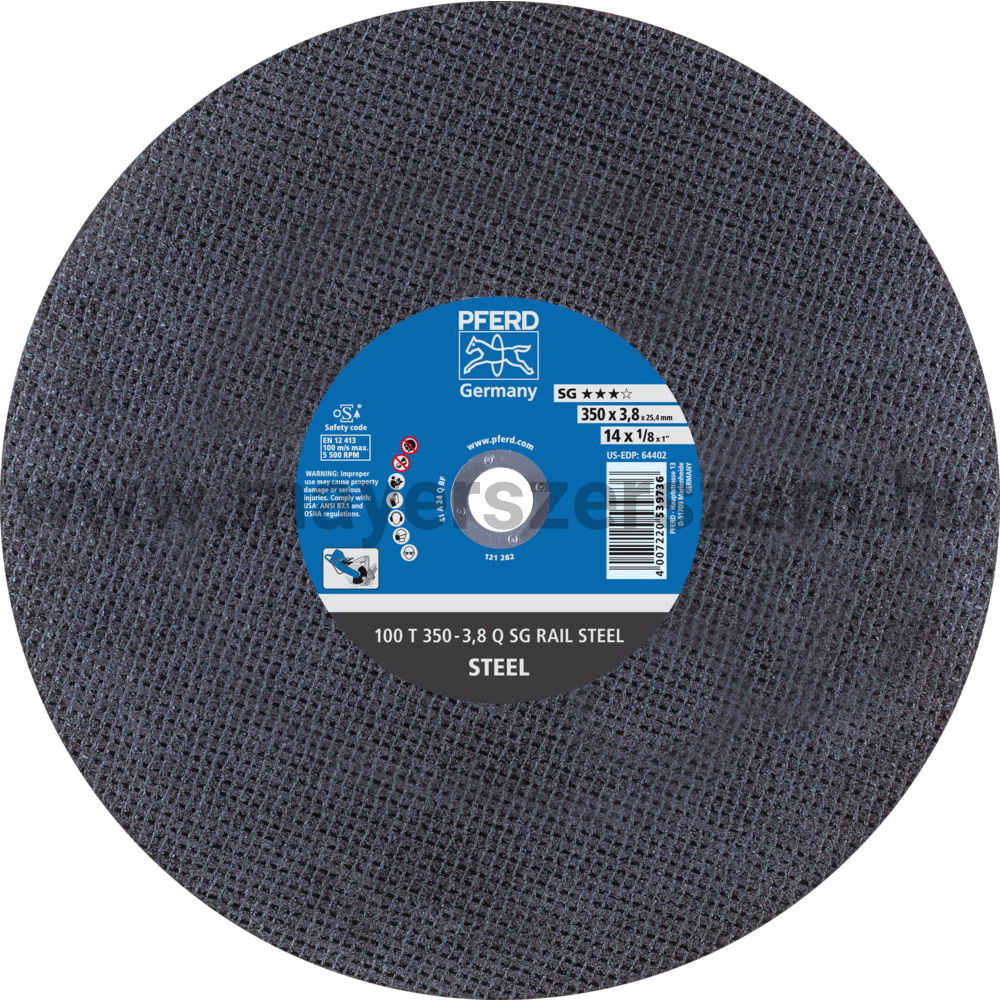 100 T 350-3,8 Q SG RAIL STEEL/25.4 termék fő termékképe