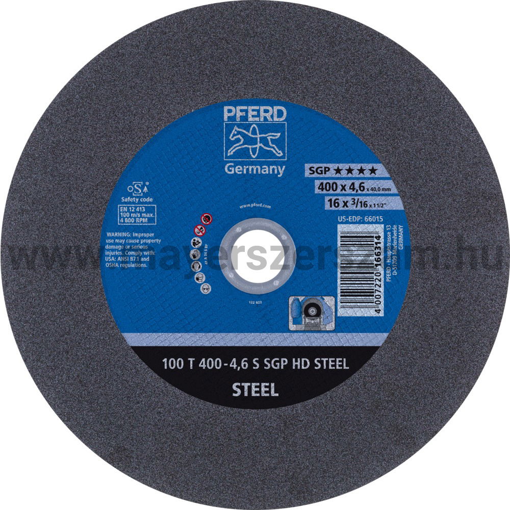 100 T 400-4,6 S SGP HD STEEL/40,0 termék fő termékképe