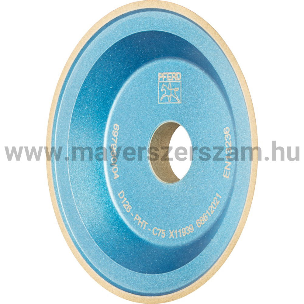 GYÉMÁNT CSISZOLÓKORONG 12V9 100- 2-10 D126 PHT C75 BO.20 termék fő termékképe