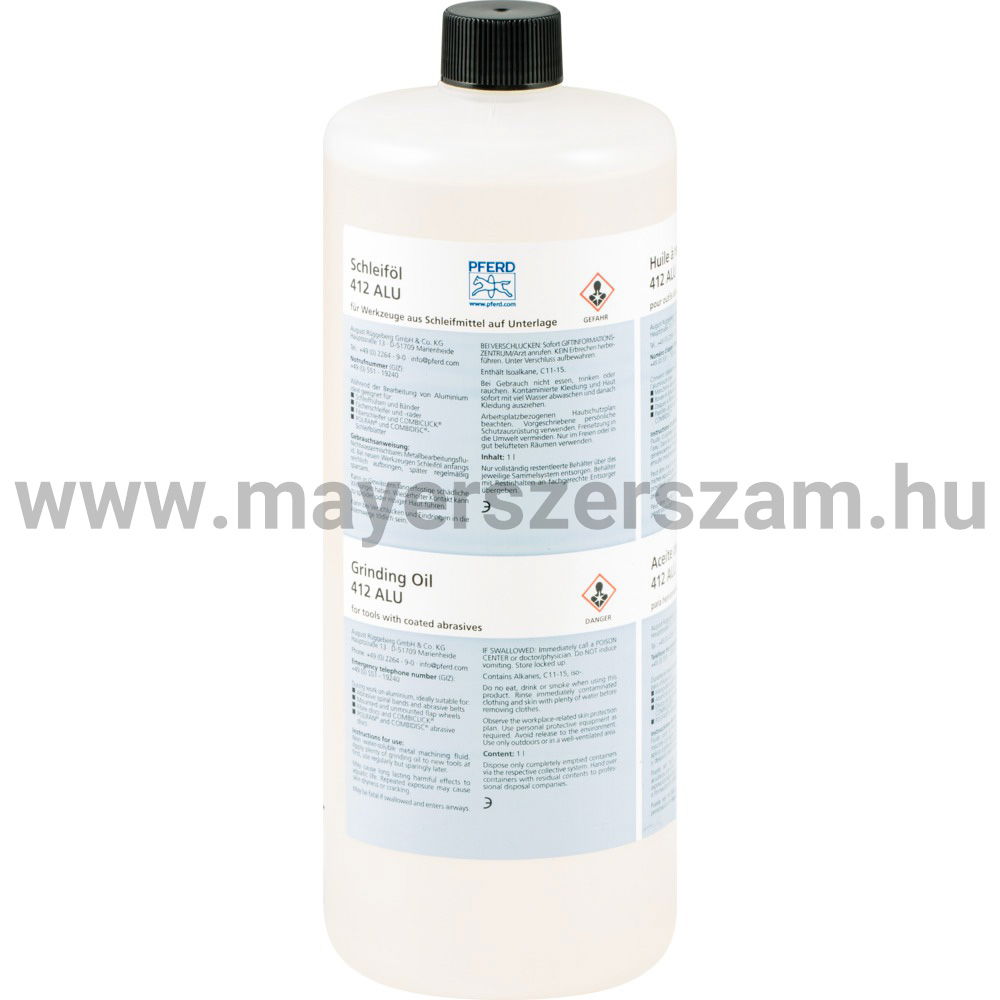 CSISZOLÓOLAJ 412/1 ALU KANISTER 1 l termék fő termékképe