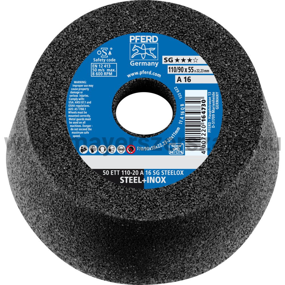 FAZÉKKORONG 50 ETT 110-20 A16 SG STEELOX termék fő termékképe