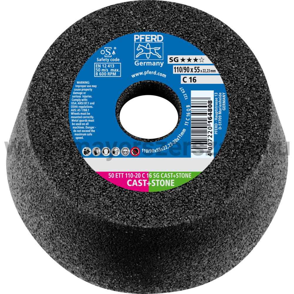 FAZÉKKORONG 50 ETT 110-20 C16 SG CAST+STONE termék fő termékképe