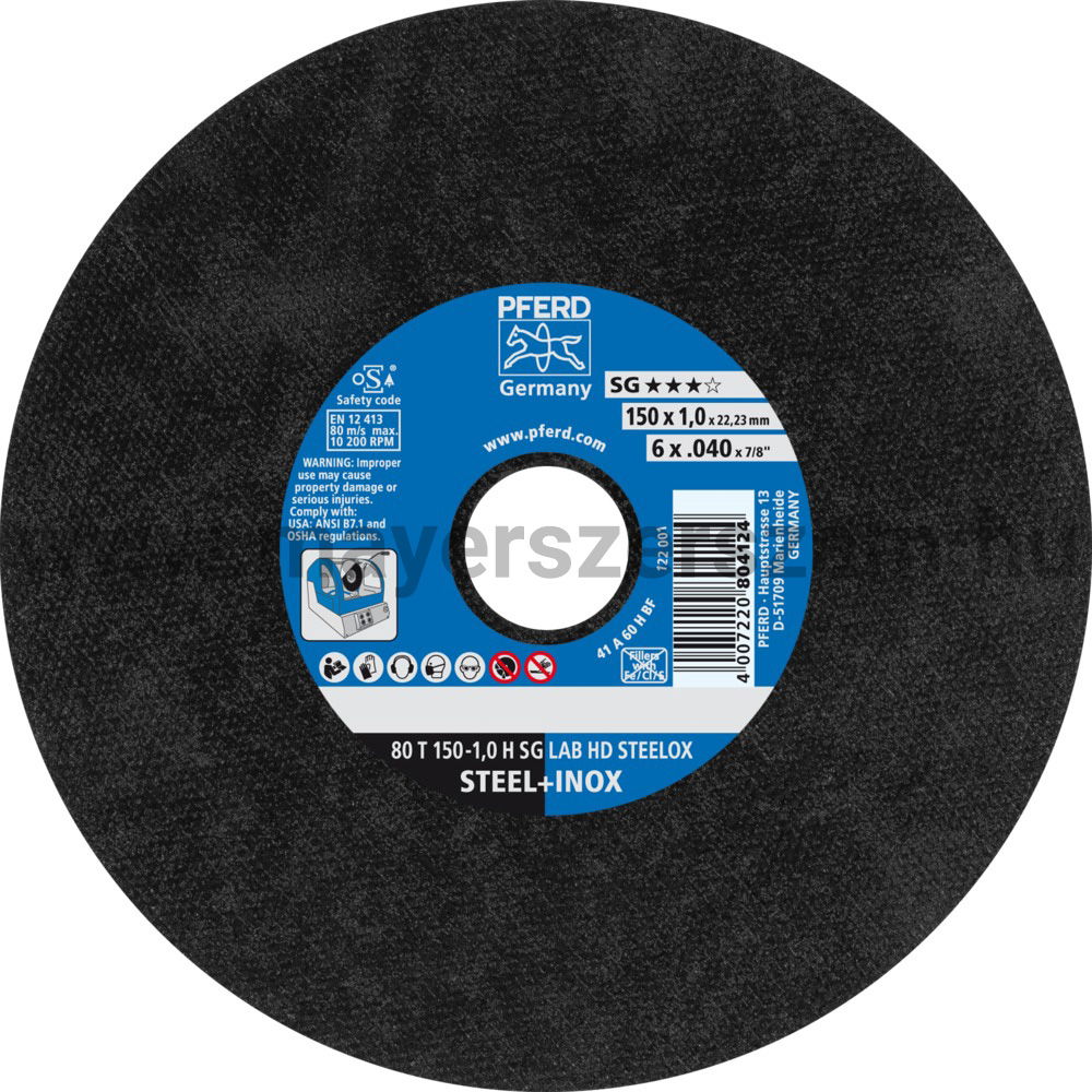 80 T 150-1,0 H SG LAB HD STEELOX/22,23 termék fő termékképe
