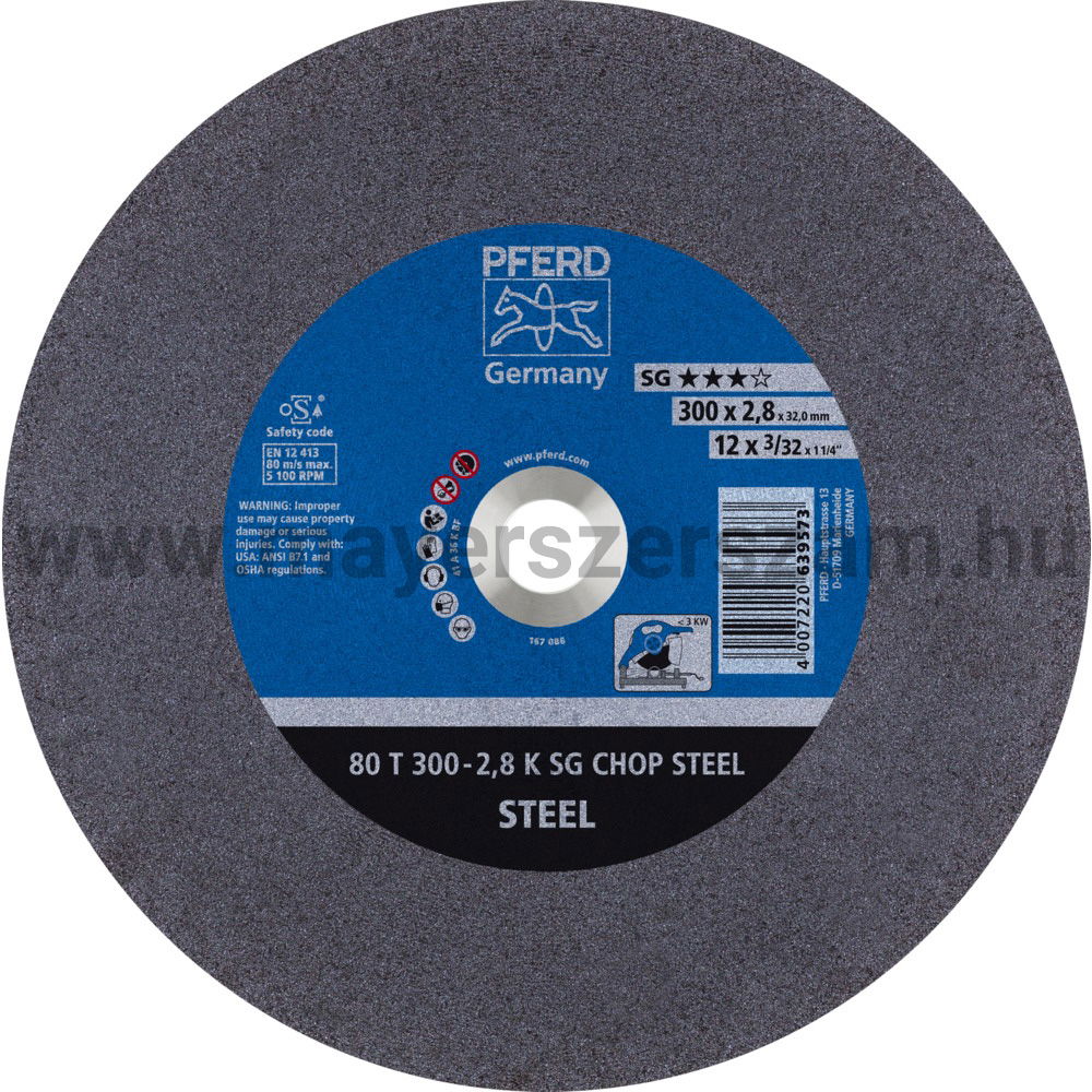 80 T 300-2,8 K SG CHOP STEEL/32,0 termék fő termékképe