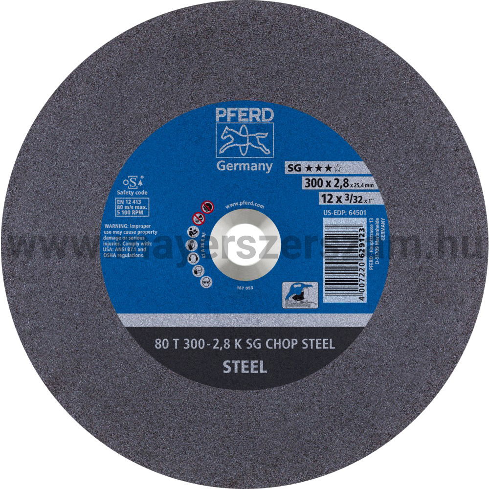 80 T 300-2,8 K SG CHOP STEEL/25,4 termék fő termékképe