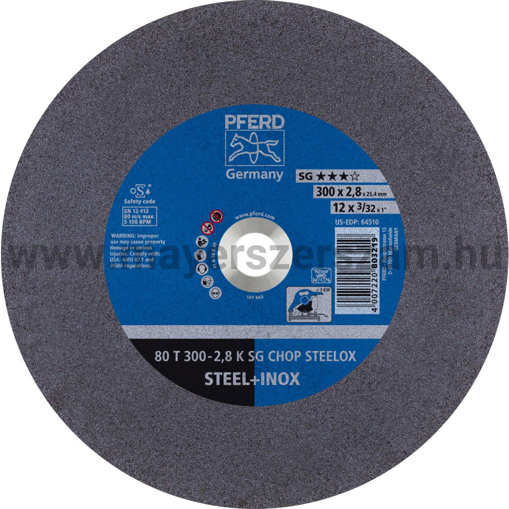 80 T 300-2,8 K SG CHOP STEELOX/25,4 termék fő termékképe