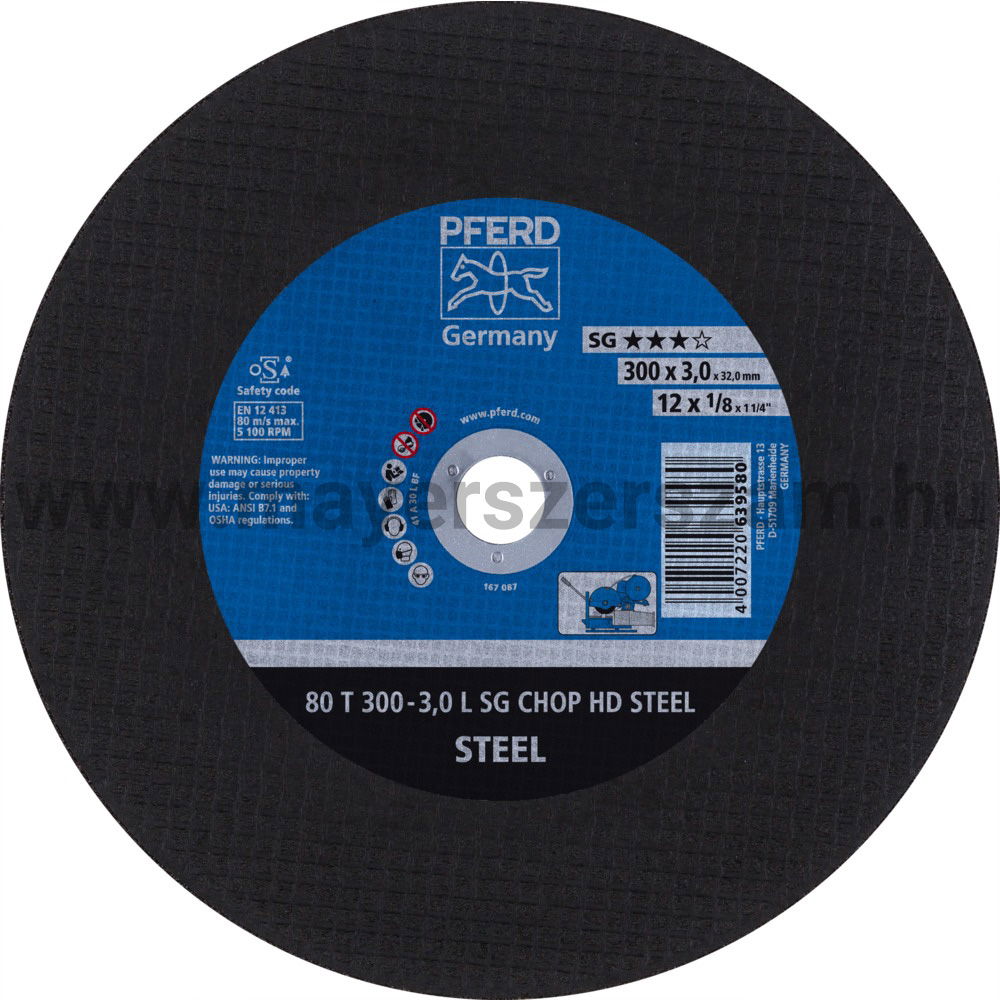80 T 300-3,0 L SG CHOP HD STEEL/32,0 termék fő termékképe
