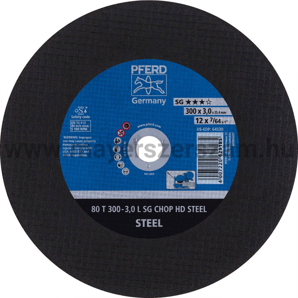 80 T 300-3,0 L SG CHOP HD STEEL/25,4 termék fő termékképe