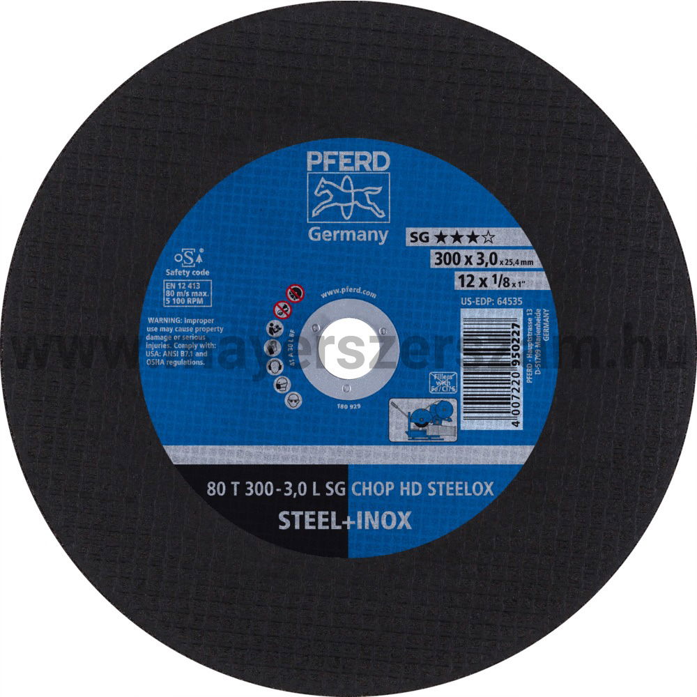 80 T 300-3,0 L SG CHOP HD STEELOX/25,4 termék fő termékképe