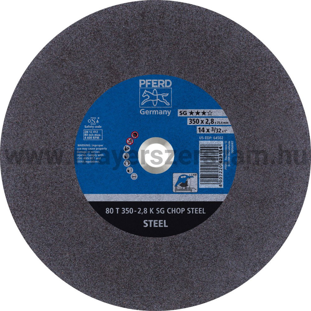 80 T 350-2,8 K SG CHOP STEEL/25,4 termék fő termékképe