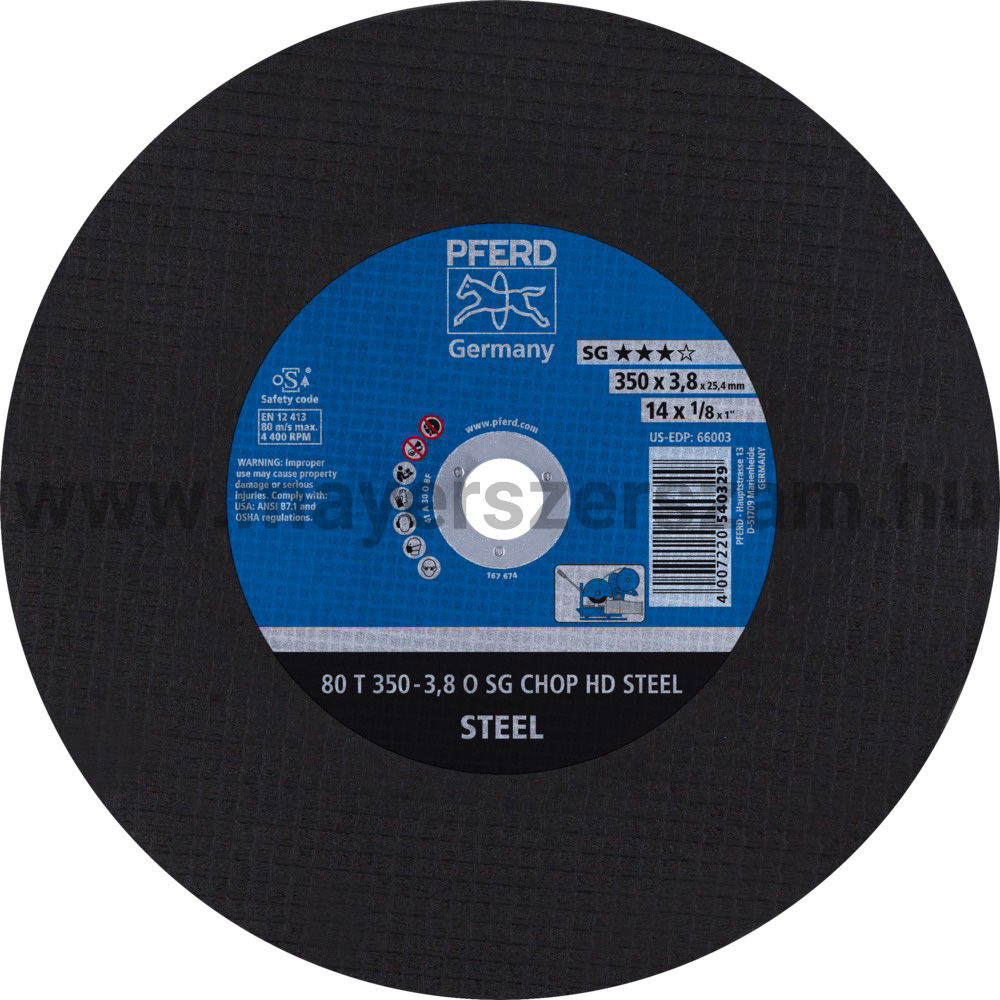 80 T 350-3,8 O SG CHOP HD STEEL/25,4 termék fő termékképe