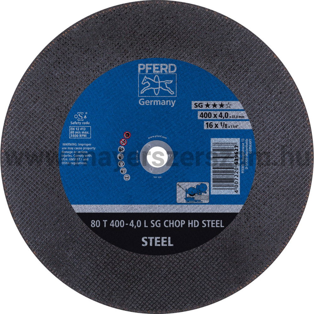 80 T 400-4,0 L SG CHOP HD STEEL/32,0 termék fő termékképe