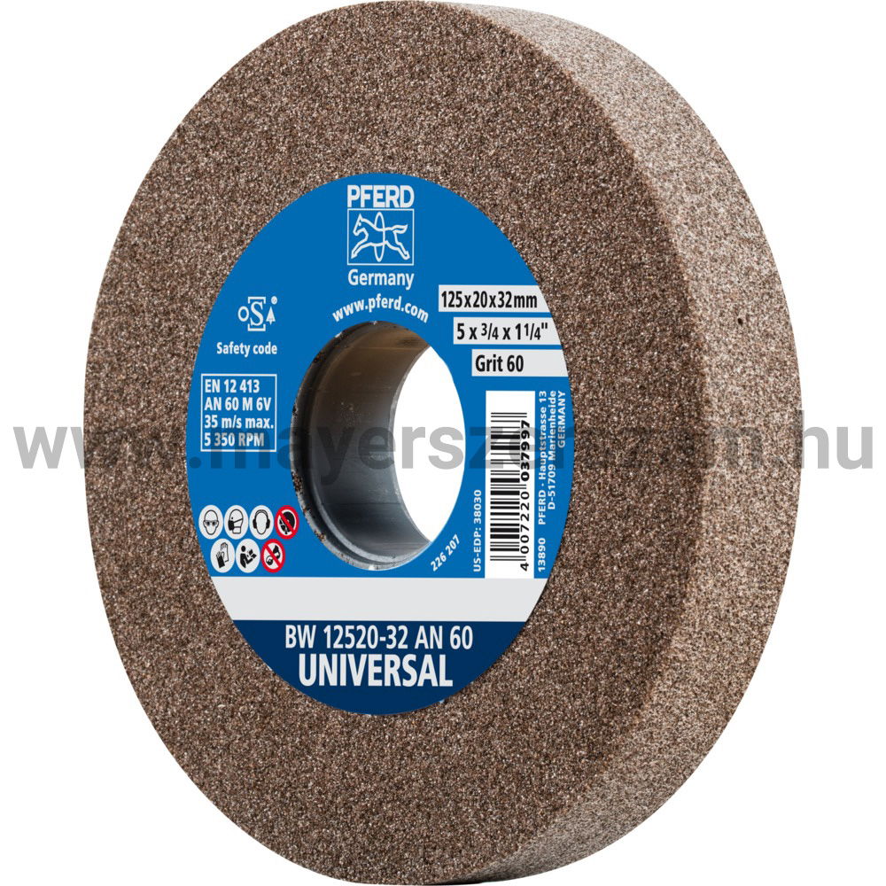 KÖSZÖRŰKORONG BW 12520-32 AN 60 UNIVERSAL termék fő termékképe