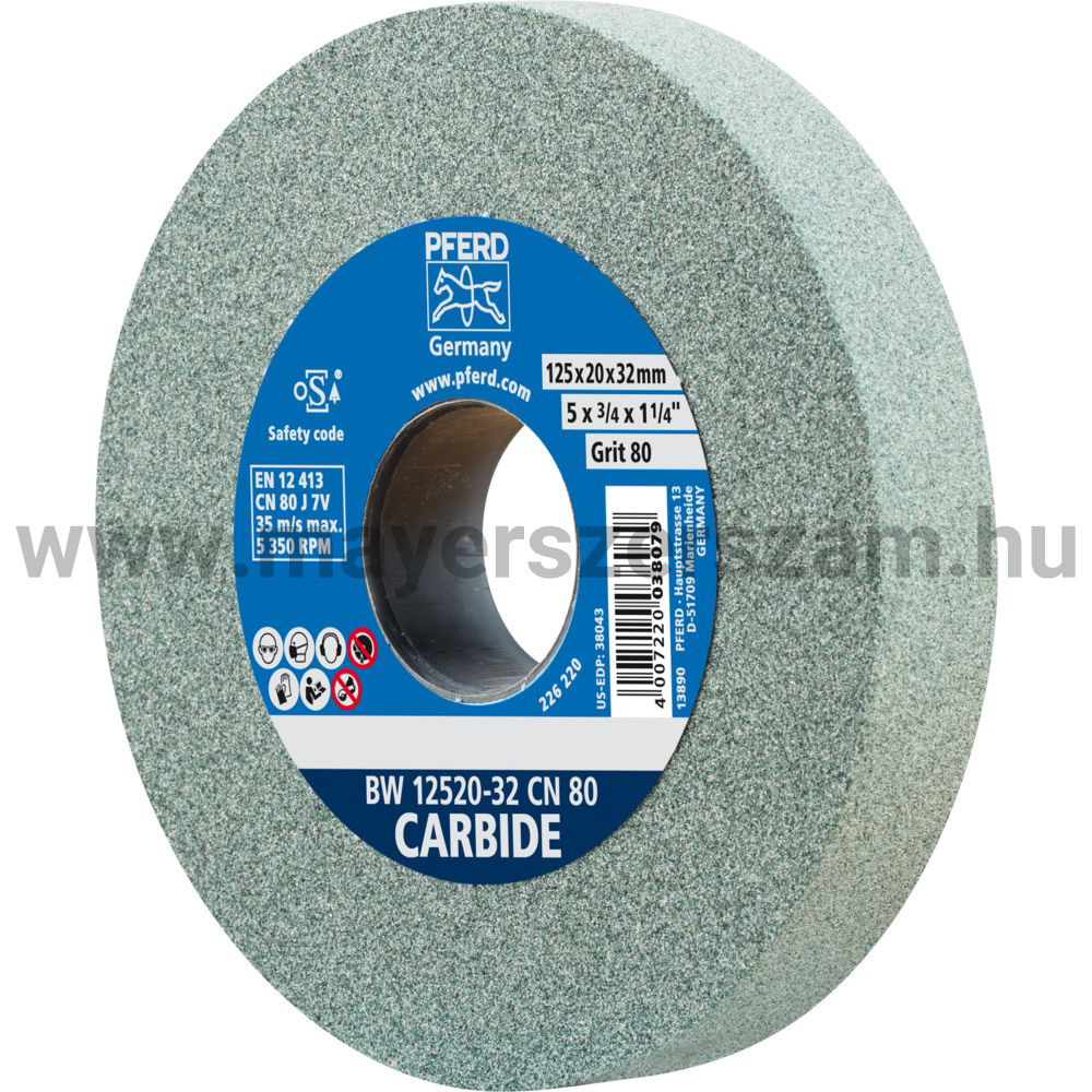 KÖSZÖRŰKORONG BW 12520-32 CN 80 CARBIDE termék fő termékképe