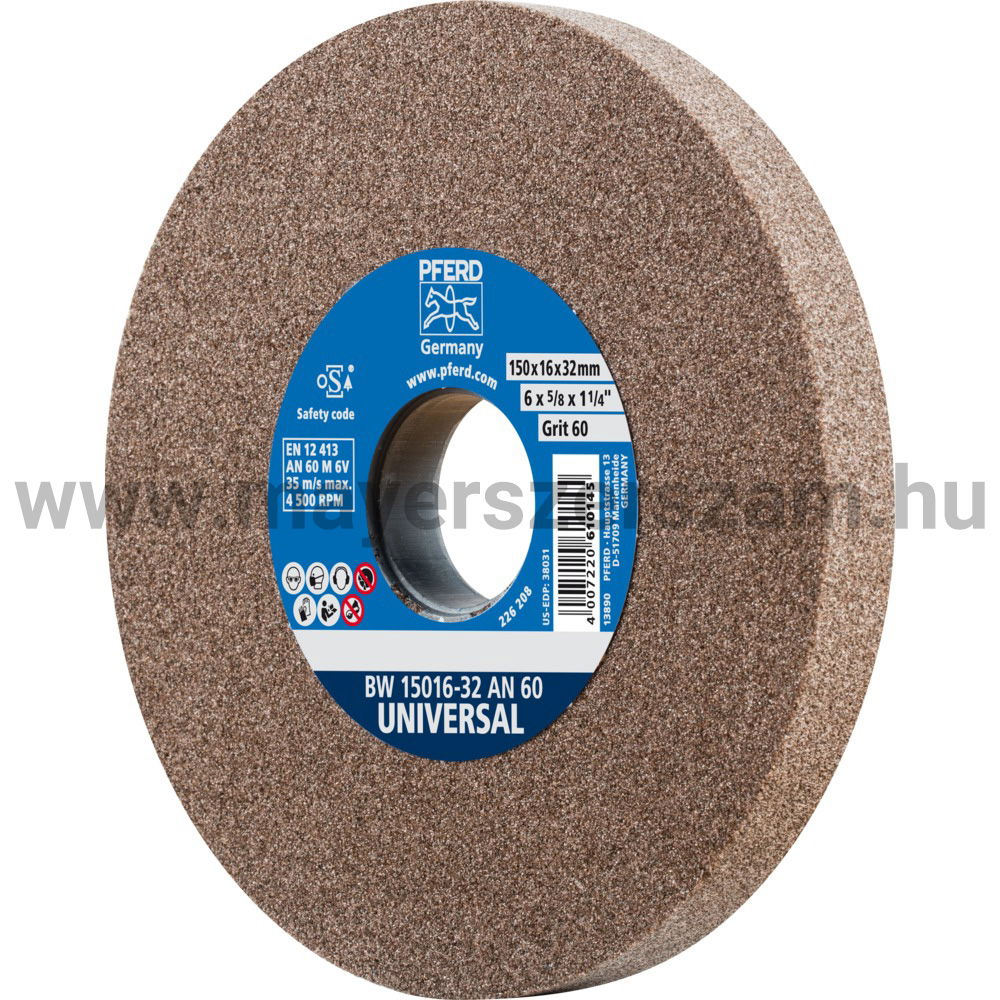 KÖSZÖRŰKORONG BW 15016-32 AN 60 UNIVERSAL termék fő termékképe