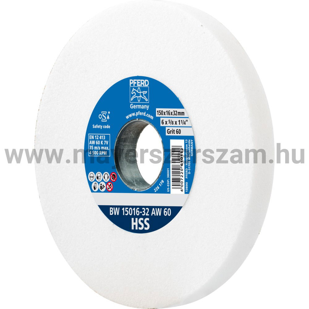 KÖSZÖRŰKORONG BW 15016-32 AW 60 HSS termék fő termékképe