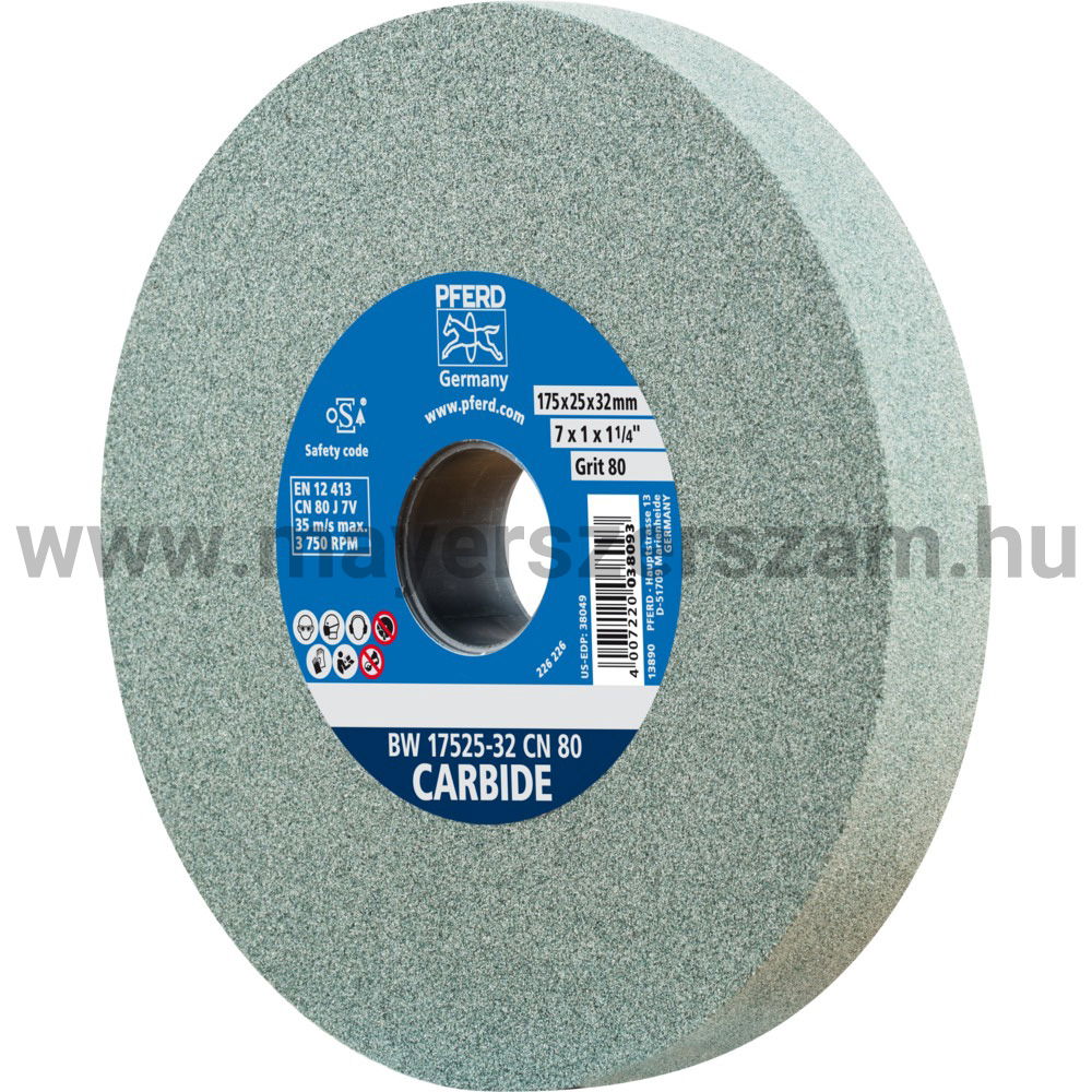 KÖSZÖRŰKORONG BW 17525-32 CN 80 CARBIDE termék fő termékképe