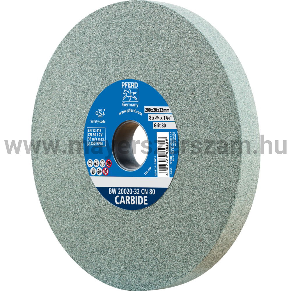 KÖSZÖRŰKORONG BW 20020-32 CN 80 CARBIDE termék fő termékképe