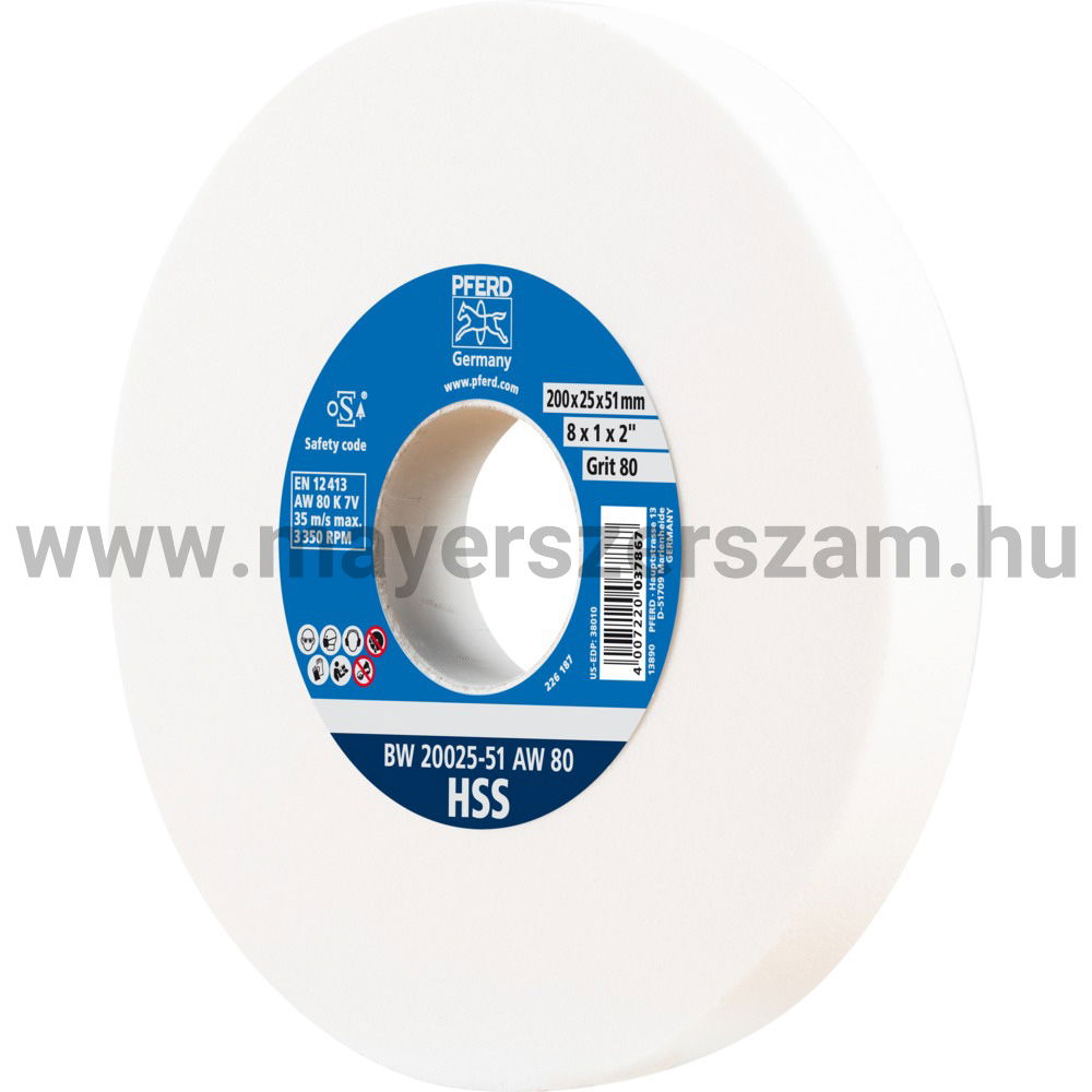 KÖSZÖRŰKORONG BW 20025-51 AW 80 HSS termék fő termékképe