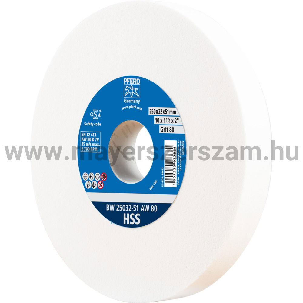 KÖSZÖRŰKORONG BW 25032-51 AW 80 HSS termék fő termékképe