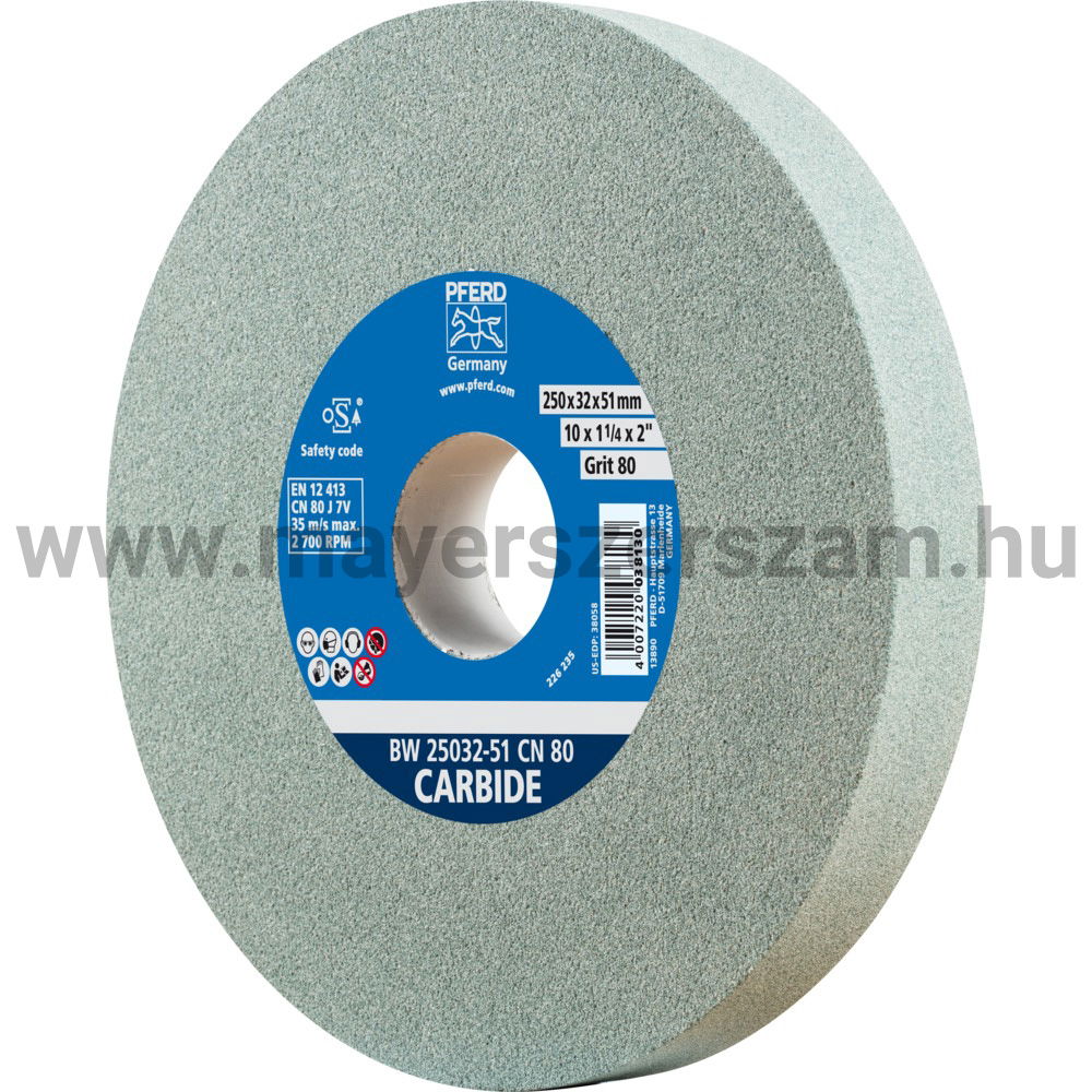 KÖSZÖRŰKORONG BW 25032-51 CN 80 CARBIDE termék fő termékképe