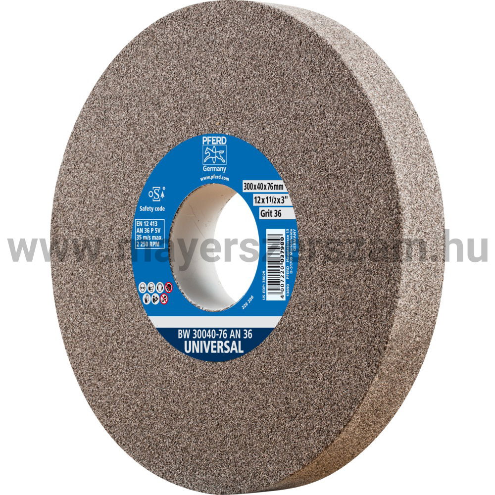 KÖSZÖRŰKORONG BW 30040-76 AN 36 UNIVERSAL termék fő termékképe