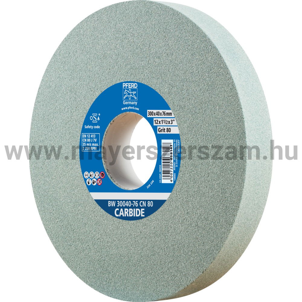 KÖSZÖRŰKORONG BW 30040-76 CN 80 CARBIDE termék fő termékképe