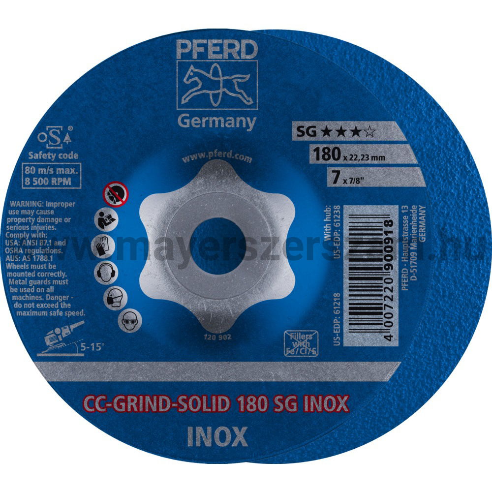 CC-GRIND-SOLID 180 SG INOX termék fő termékképe