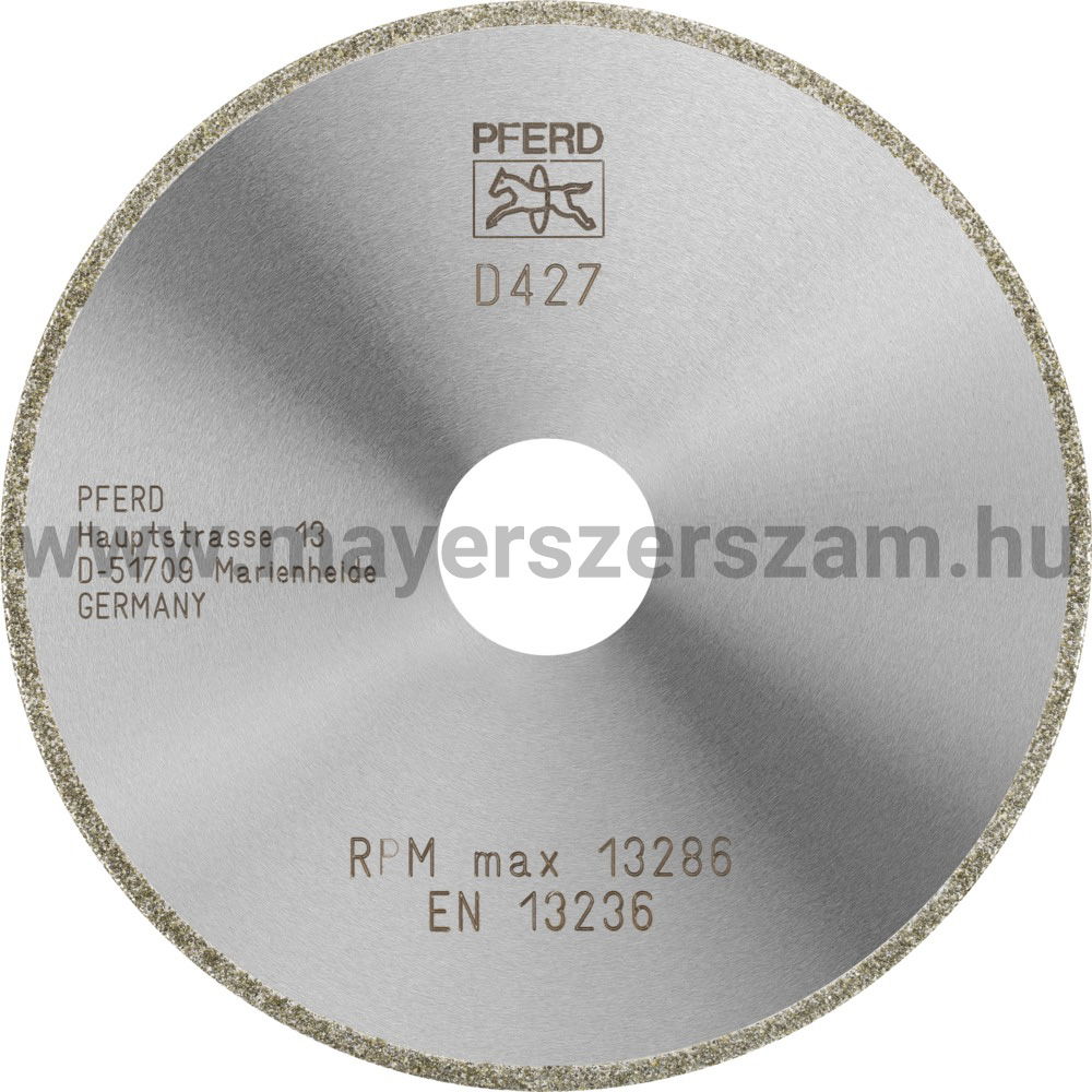 GYÉMÁNTSZEMCSÉS VÁGÓKORONG D1A1R 115-2-22,2 D427 GA D termék fő termékképe