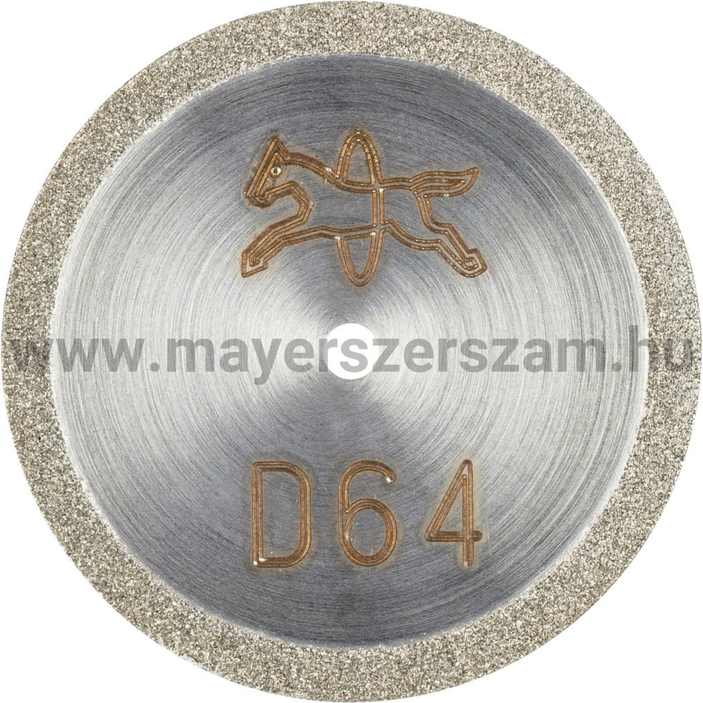 GYÉMÁNTSZEMCSÉS VÁGÓKORONG D1A1R 22-0,5-1,7 D64 GA D termék fő termékképe