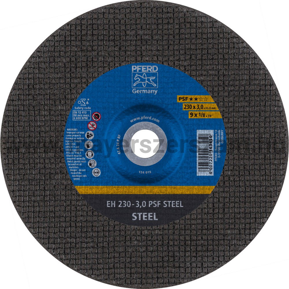 VÁGÓKORONG EH 230-3,0 PSF STEEL termék fő termékképe
