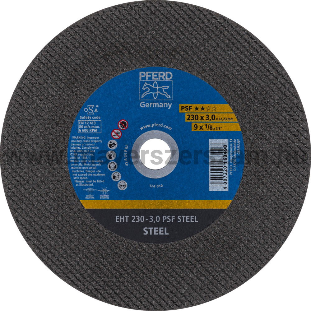 VÁGÓKORONG EHT 230-3,0 PSF STEEL termék fő termékképe
