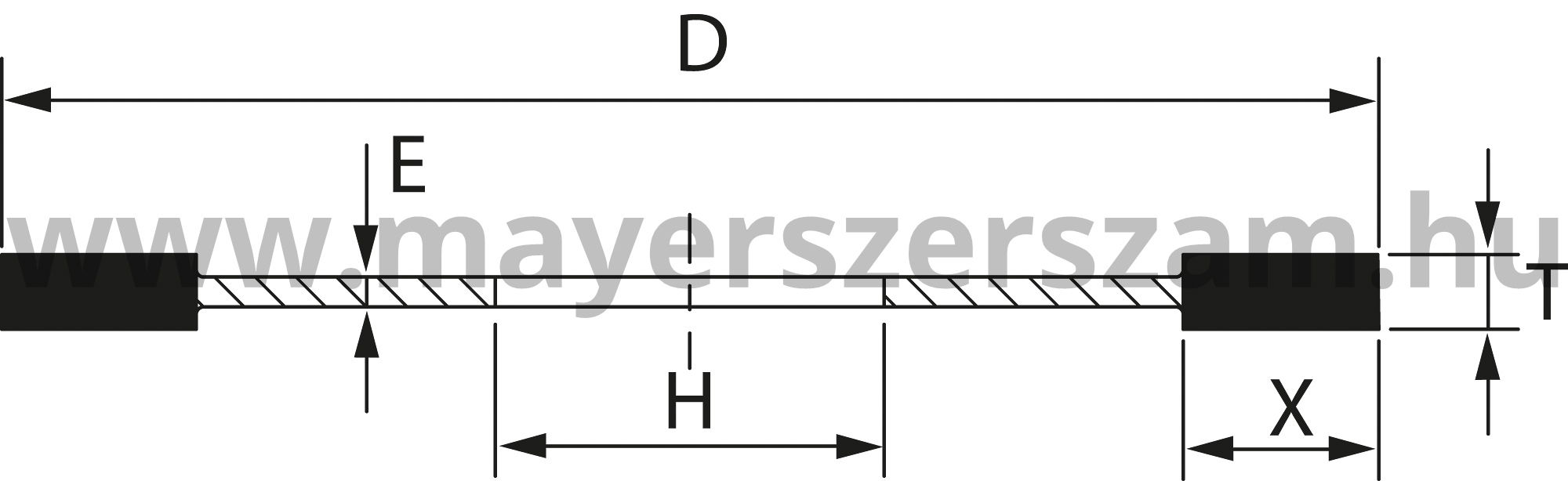 1A1R 150-1-7-20 B 151 PHT C75 CBN-csiszolószerszámok termék fő termékképe