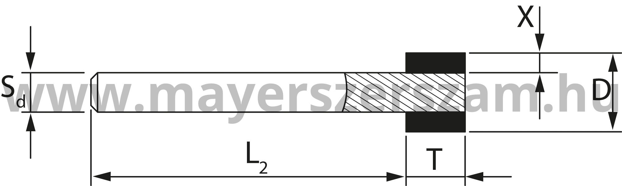 1A1W 3-5-0,75/3-50 D 126 PHN/T C100 Gyémántszemcsés csiszolószerszámok termék fő termékképe
