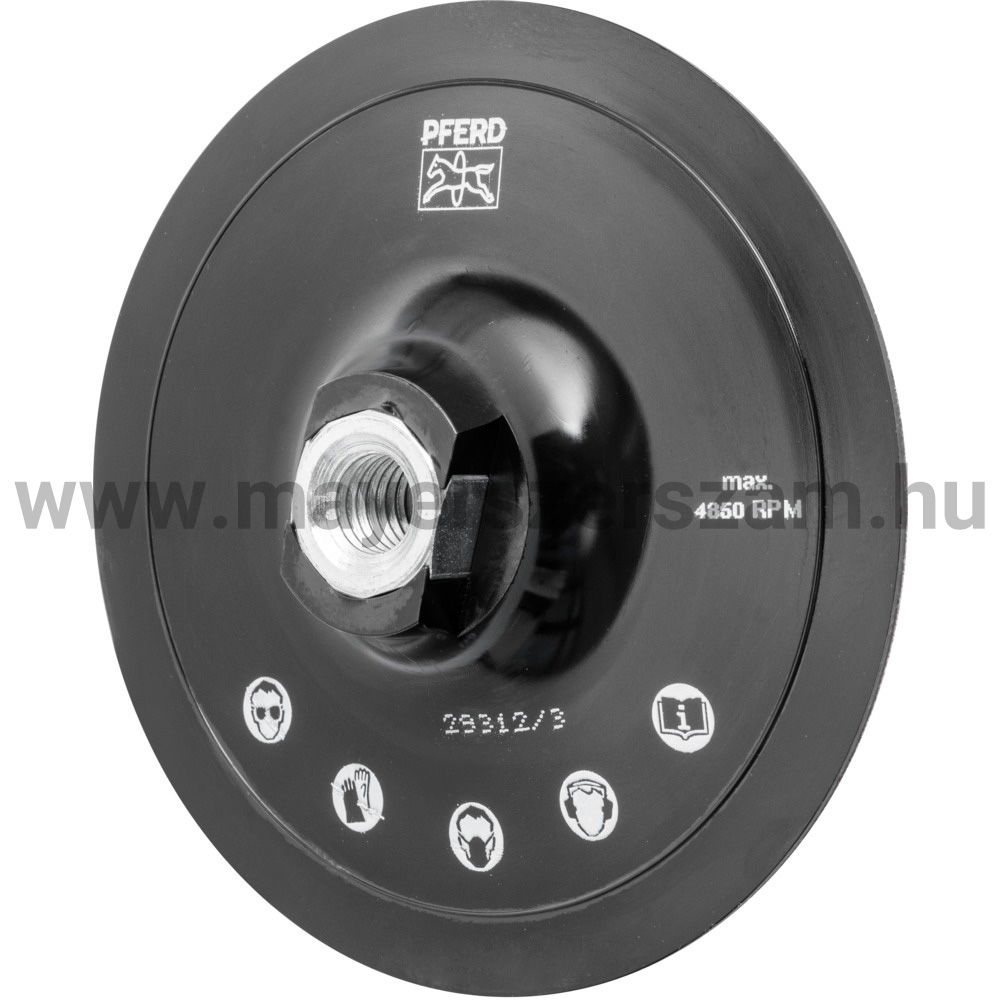 TARTÓ TÉPŐZÁRAS CSISZOLÓKORONGHOZ KRH 125 M14 termék fő termékképe