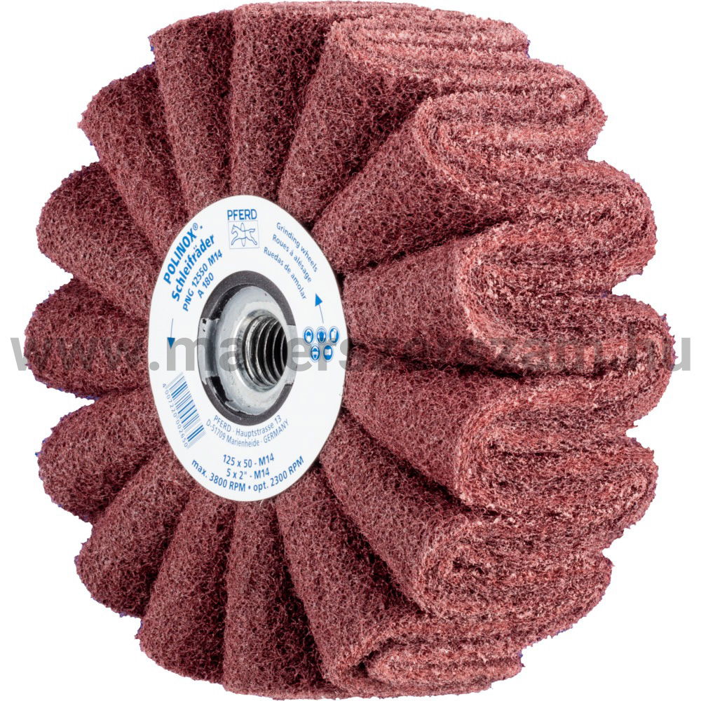 POLINOX-CSZISZOLÓKORONGPNG 12550 M14 A 180 termék fő termékképe