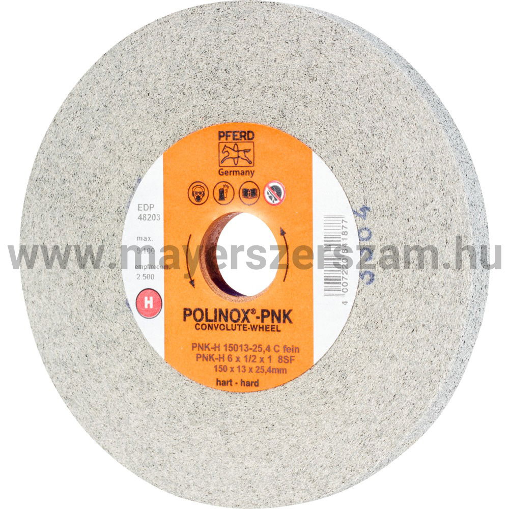 POLINOX-CSZISZOLÓKORONG PNK-H 15013-25,4 SIC F termék fő termékképe