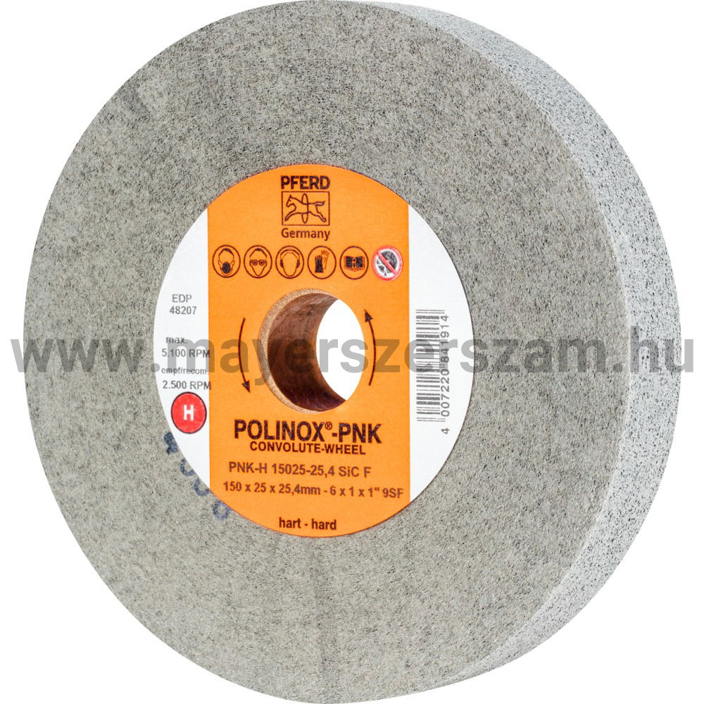 POLINOX-CSZISZOLÓKORONG PNK-H 15025-25,4 SIC F termék fő termékképe