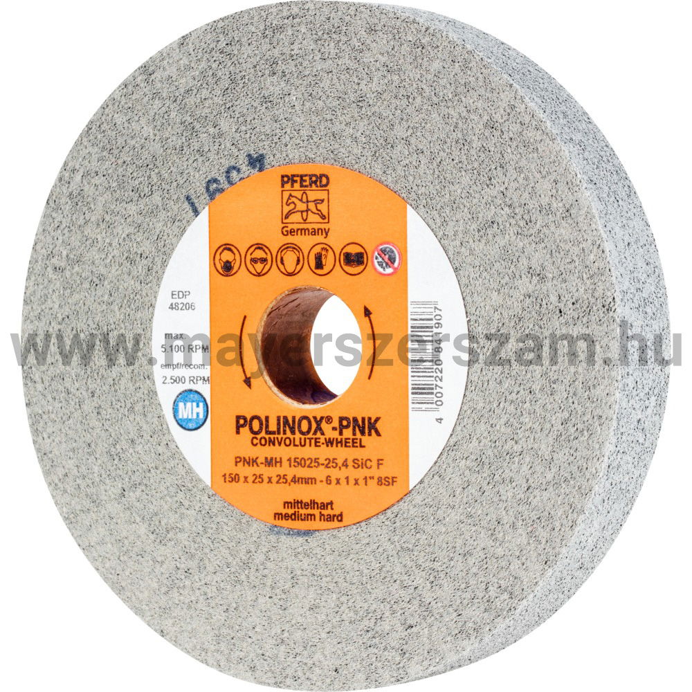 POLINOX-CSZISZOLÓKORONG PNK-MH 15025-25,4 SIC F termék fő termékképe