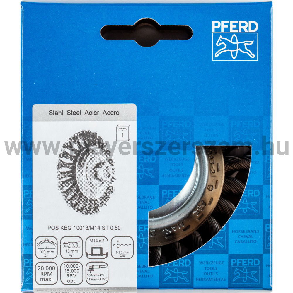 FONOTT KÚPOS MENETES KEFE POS KBG 10013/M14 ST 0,50 termék fő termékképe