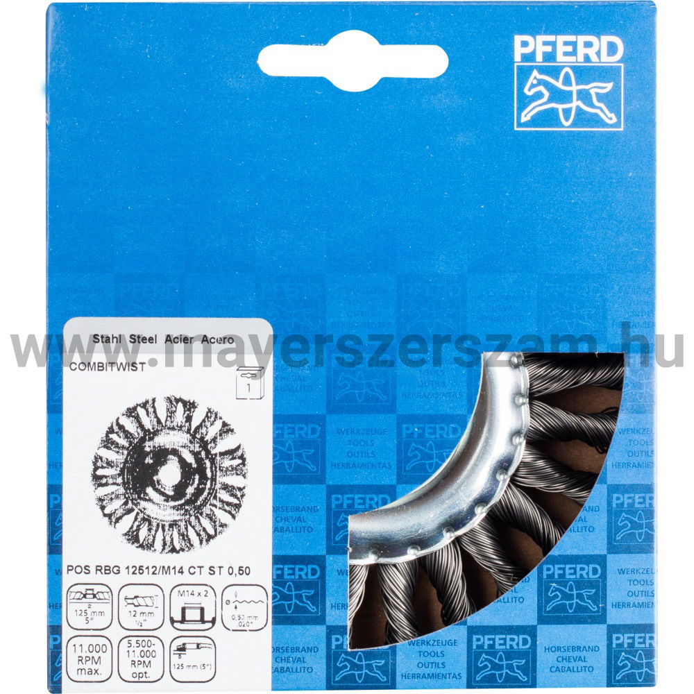 FONOTT KÖRKEFE POS RBG 12512/M14 CT ST 0,50 termék fő termékképe