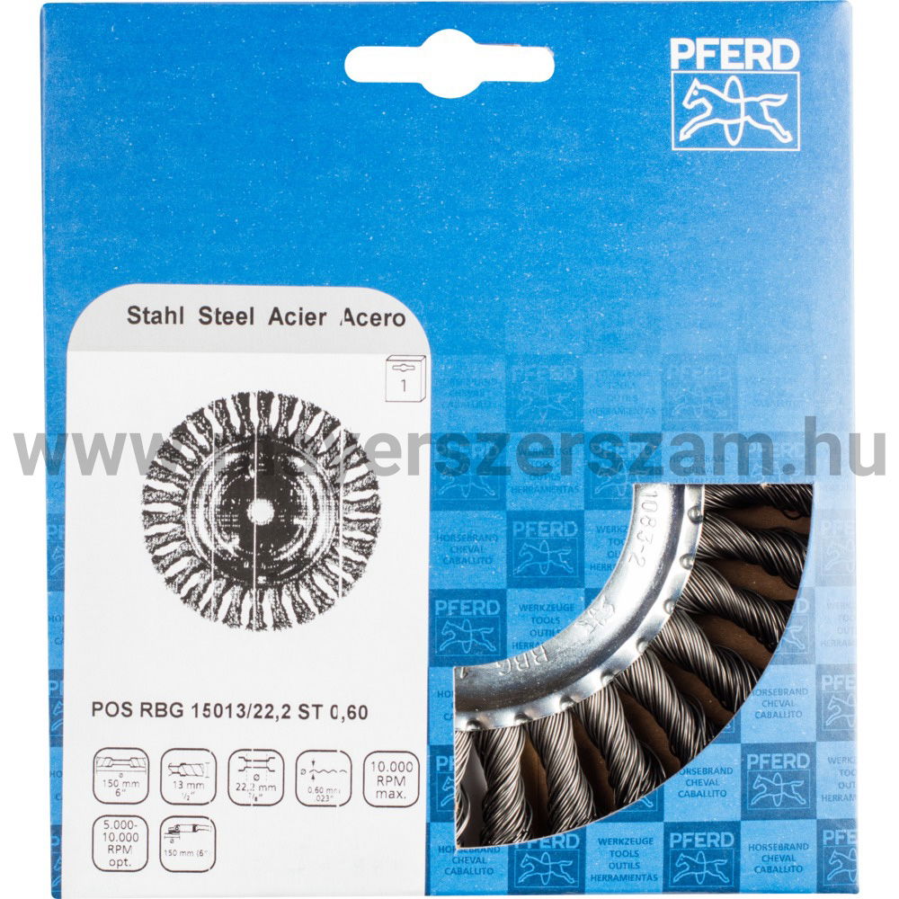 FONOTT KÖRKEFE POS RBG 15013/22,2 ST 0,60 termék fő termékképe