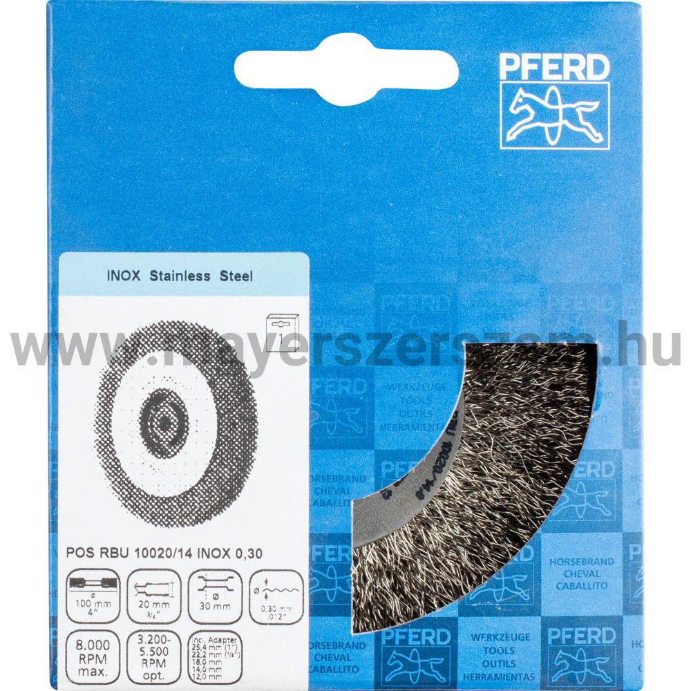 FONATLAN KÖRKEFE POS RBU 10020/14 INOX 0,30 termék fő termékképe