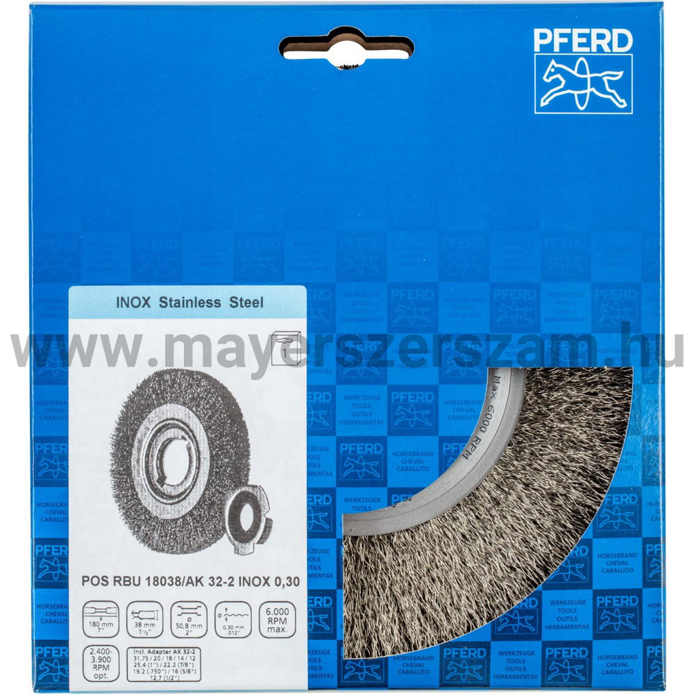 FONATLAN KÖRKEFE POS RBU 18038/AK 32-2 INOX 0,30 termék fő termékképe