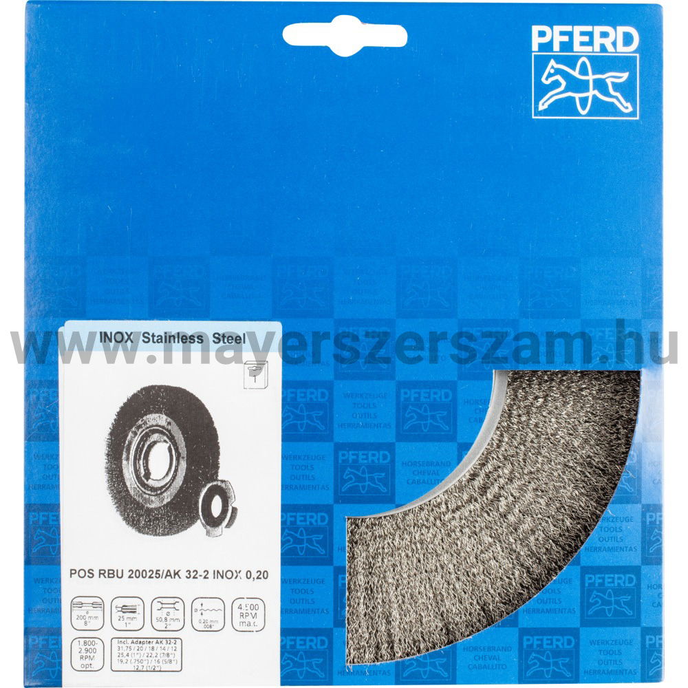 FONATLAN KÖRKEFE POS RBU 20025/AK 32-2 INOX 0,20 termék fő termékképe