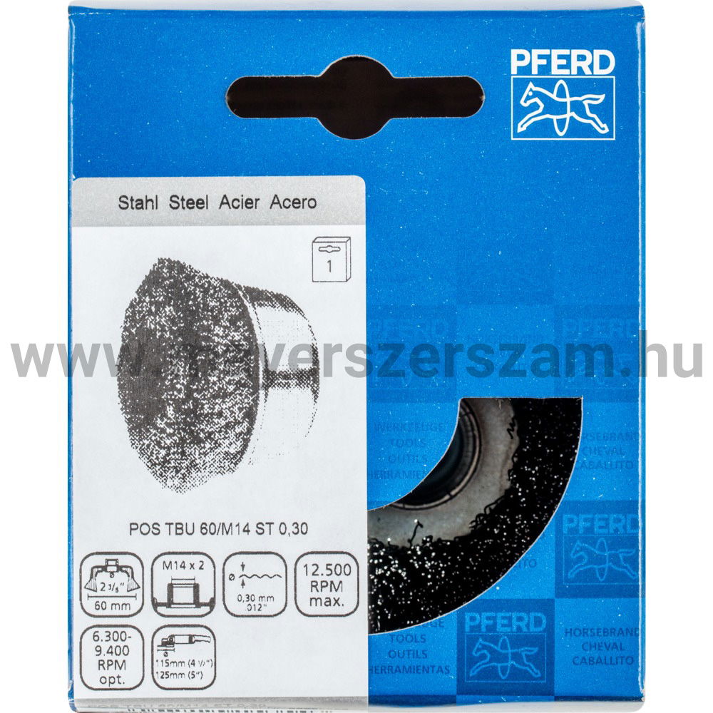 FONATLAN FAZÉKKEFE POS TBU 60/M14 ST 0,30 termék fő termékképe